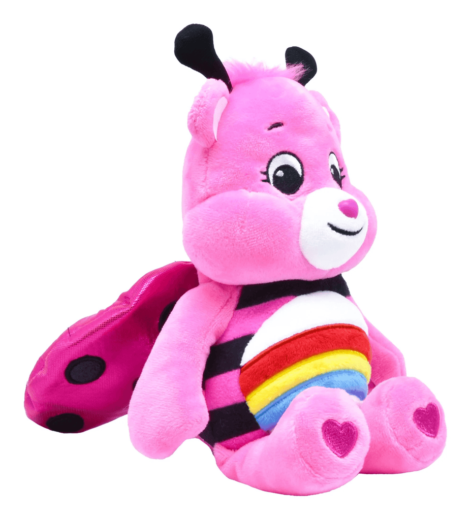 Care Bears 22cm Bean Plush - Lady Bug Cheer Bear - TOYBOX Toy Shop