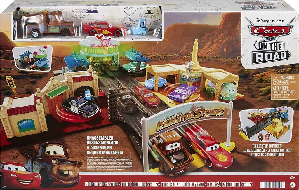 Disney And Pixar Cars Radiator Springs Tour - TOYBOX