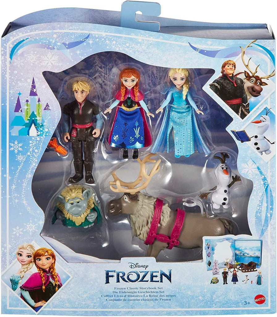 Disney Princess Frozen Small Dolls Storybook Set - TOYBOX