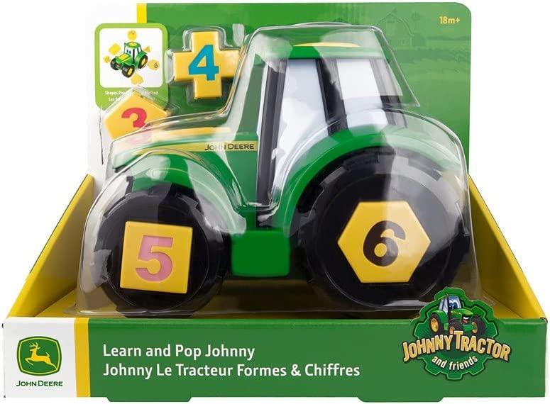 John Deere Johnny Tractor Learn And Pop Tractor - TOYBOX Toy Shop