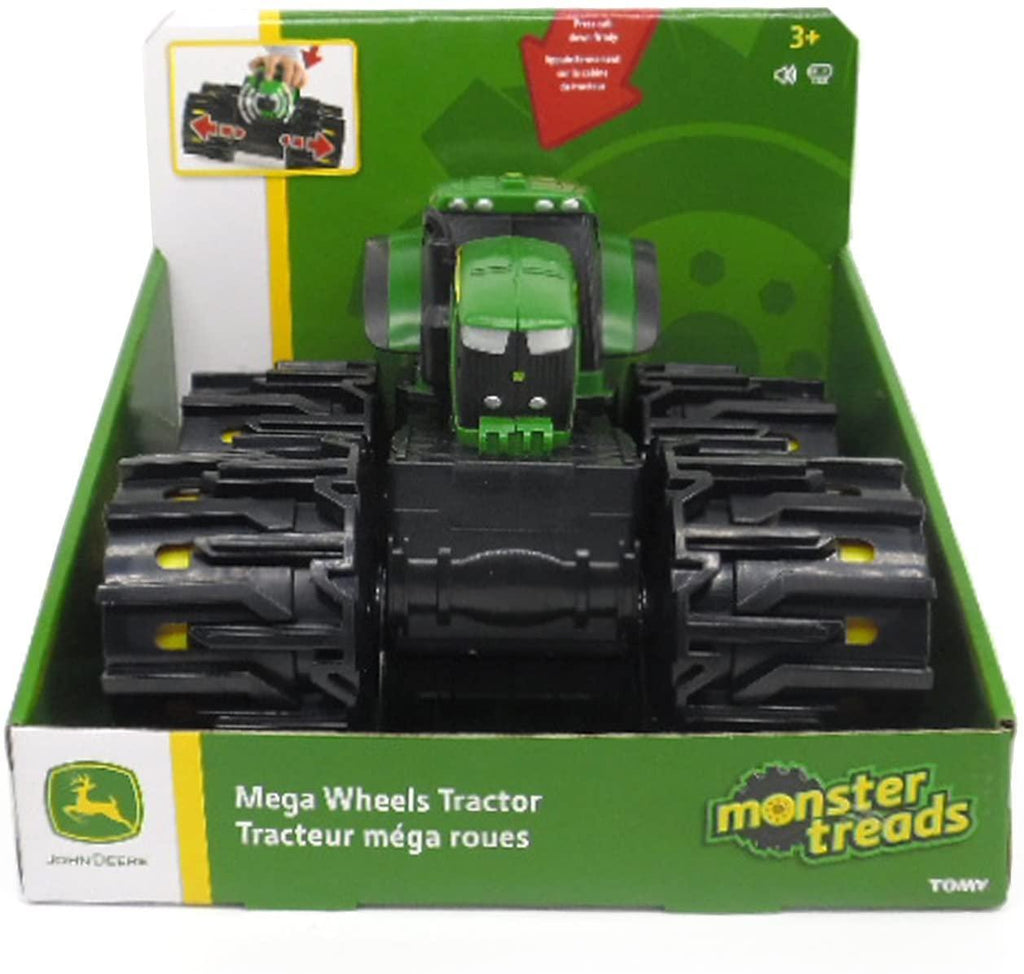 John Deere Monster Treads Mini-Mega Wheels Tractor - TOYBOX Toy Shop