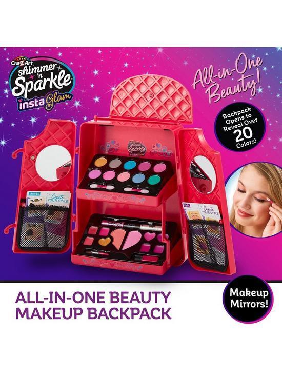 Shimmer N Sparkle Insta Glam - All In One Beauty Makeup Back - TOYBOX Toy Shop