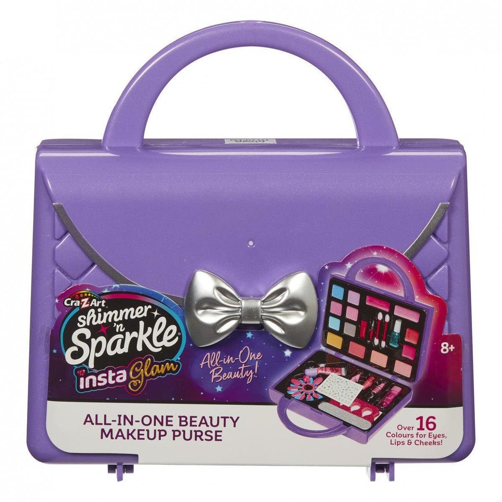 Shimmer N Sparkle Insta Glam All-In-One Beauty Makeup Purse - TOYBOX Toy Shop